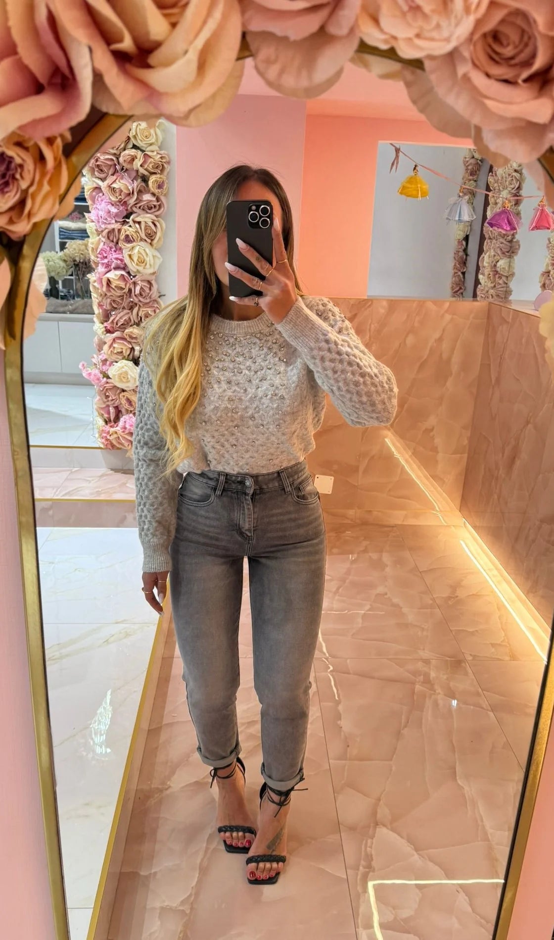 Jeans Slavato Levis Grigio ♡