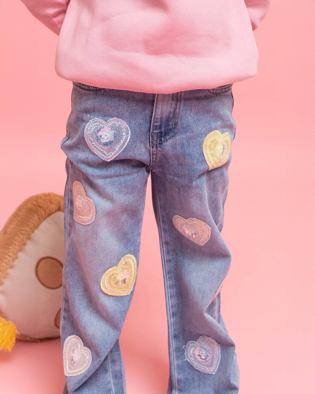 Jeans Cuoricini Multicolor Candy Baby  ♥