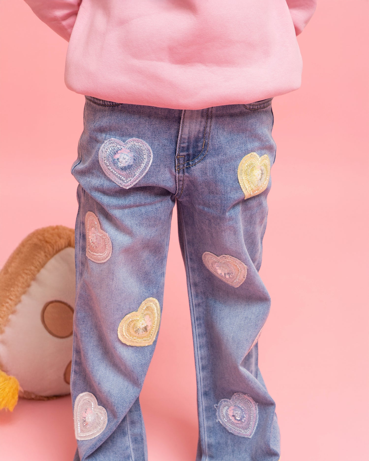 Jeans Cuoricini Multicolor Candy Baby  ♥