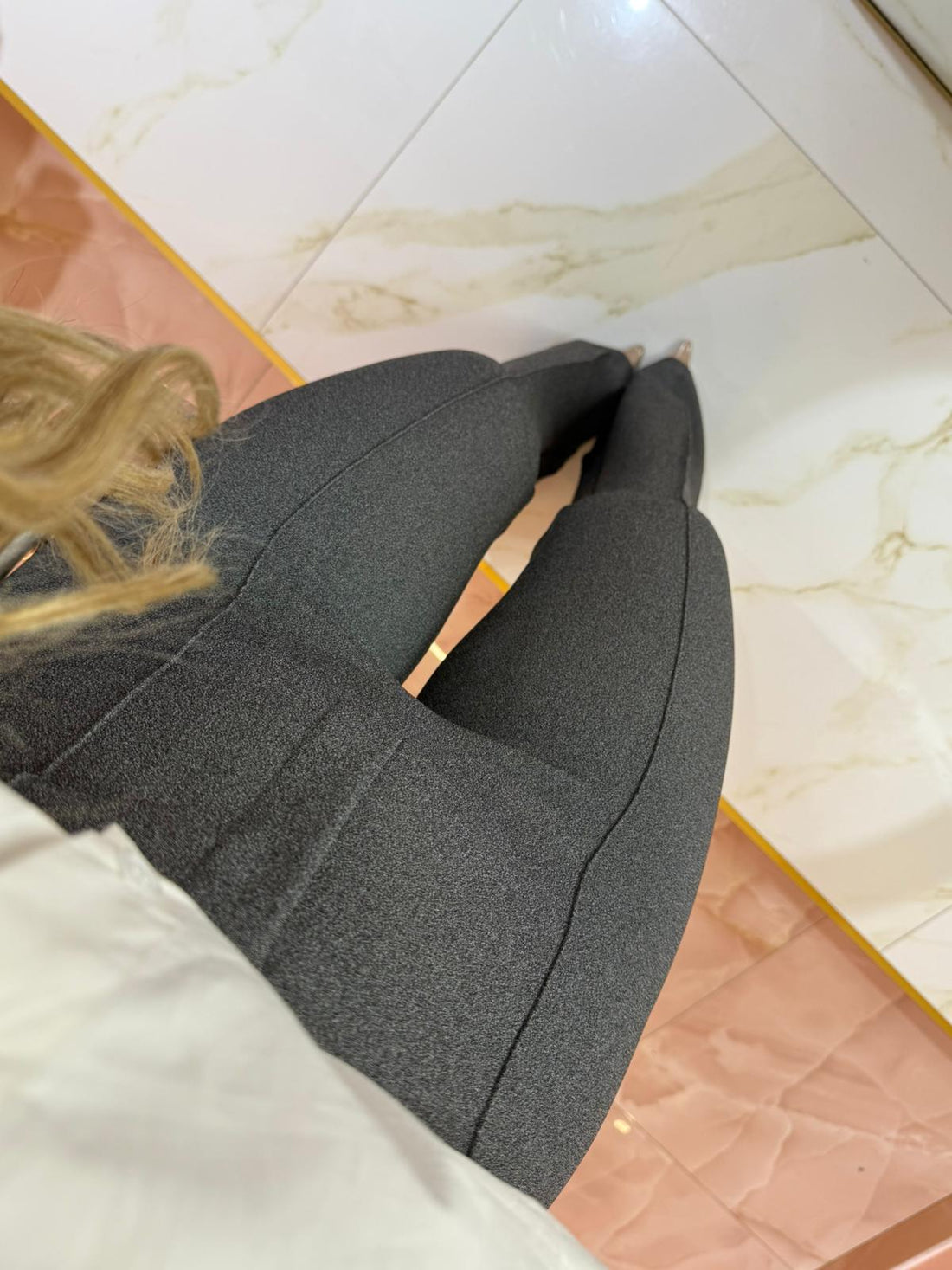 Pantaloni a Zampa Ginnici Grigi ♥