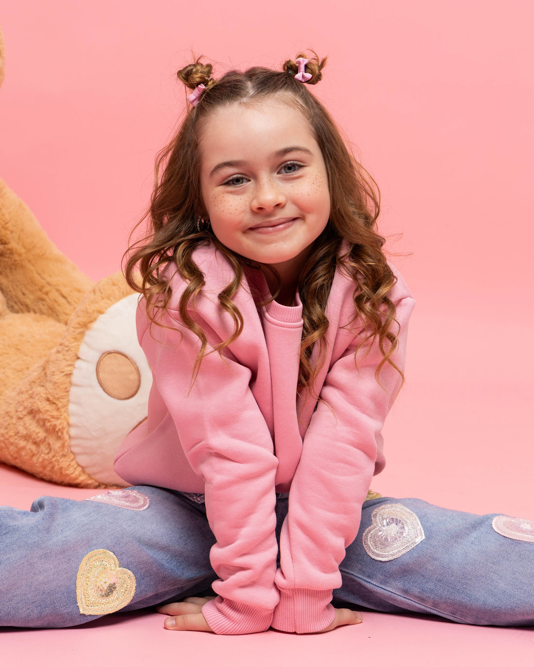 Felpa Rosa JustWest Baby ♥