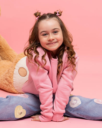 Felpa Rosa JustWest Baby ♥