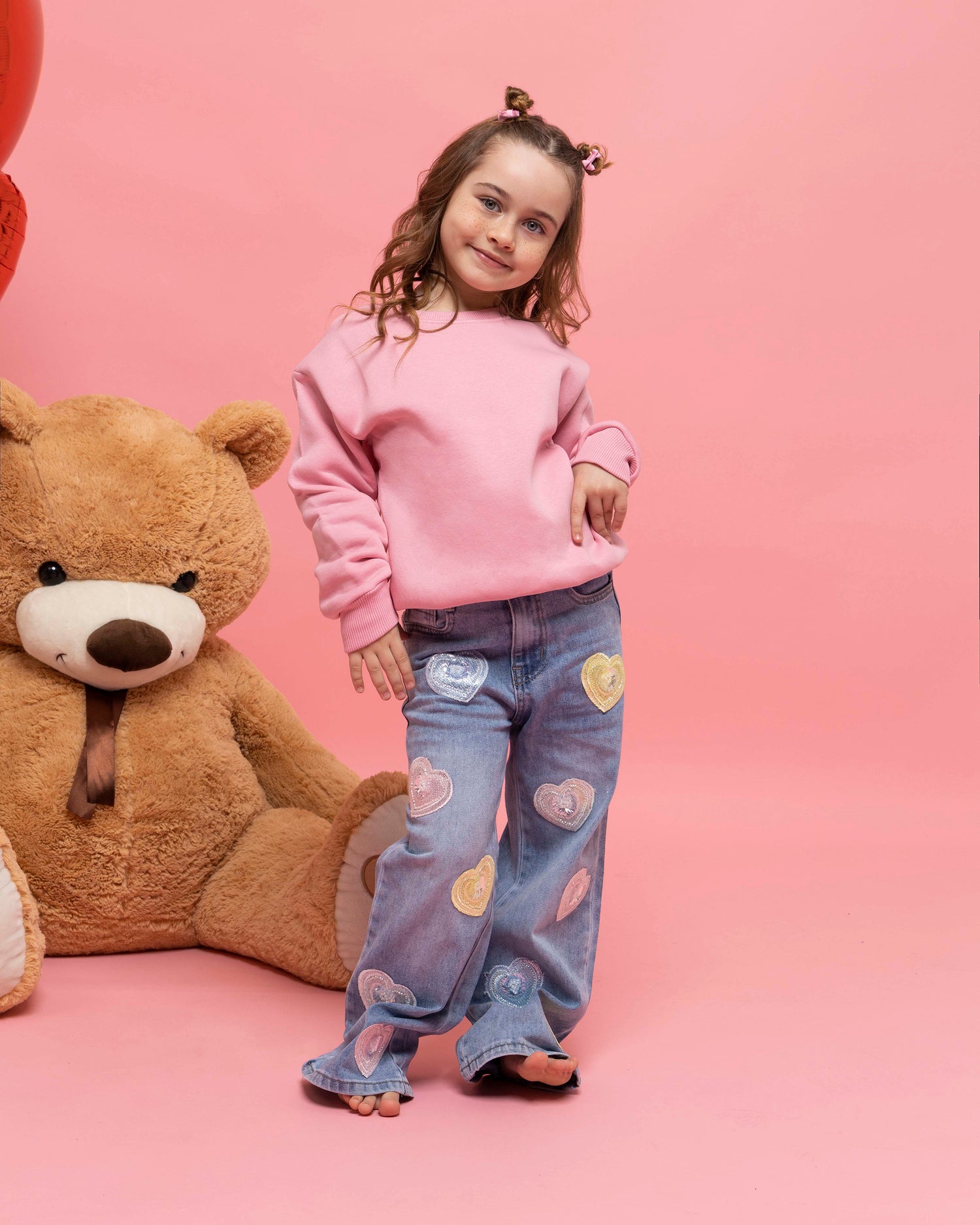 Jeans Cuoricini Multicolor Candy Baby  ♥