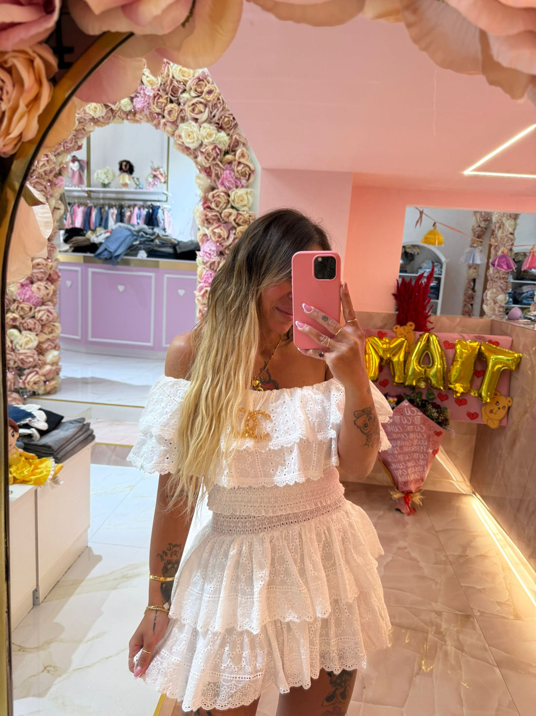 Set In Pizzo Bianco Denise ♥