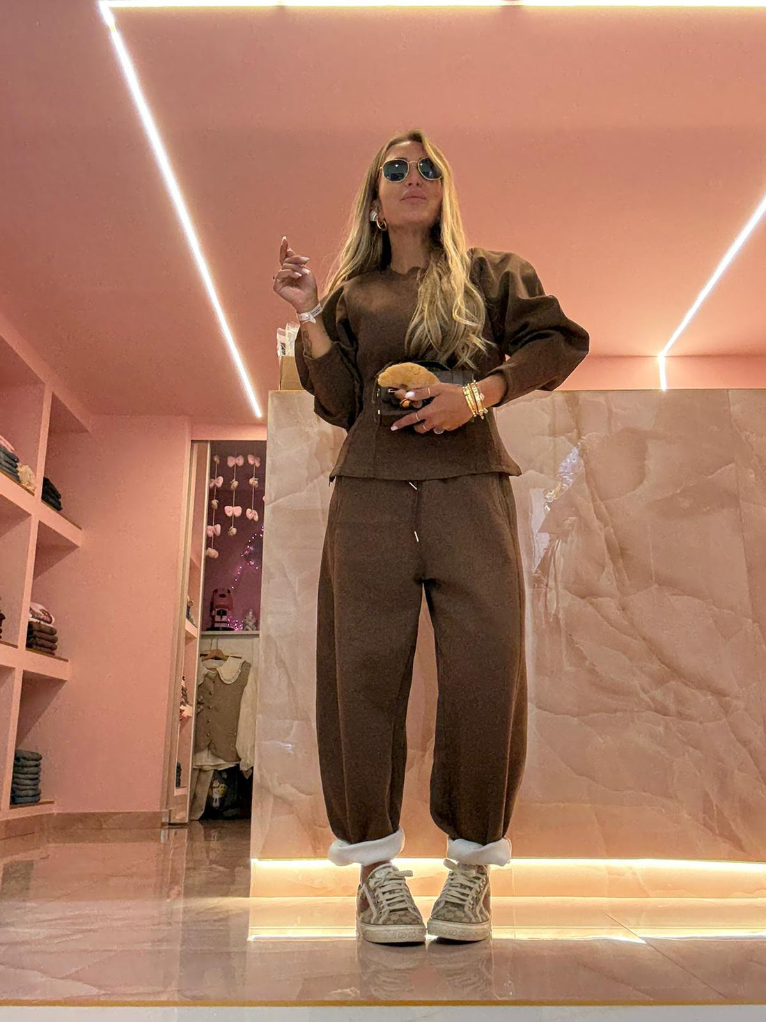 Pantaloni Gym Ovetto Cioccolato ♥