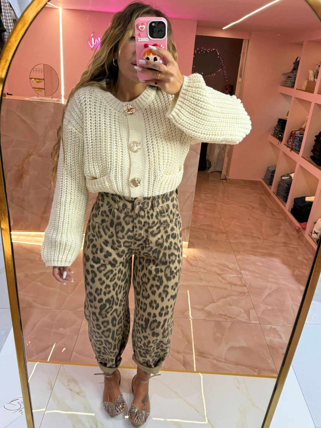 Jeans Animalier Ciaone Chiaro ♥