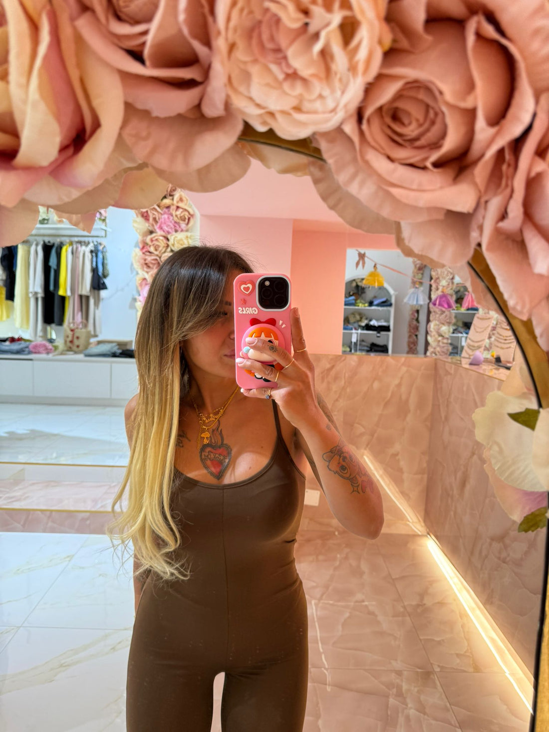 Salopette Lycra Zampa Marrone  ♥