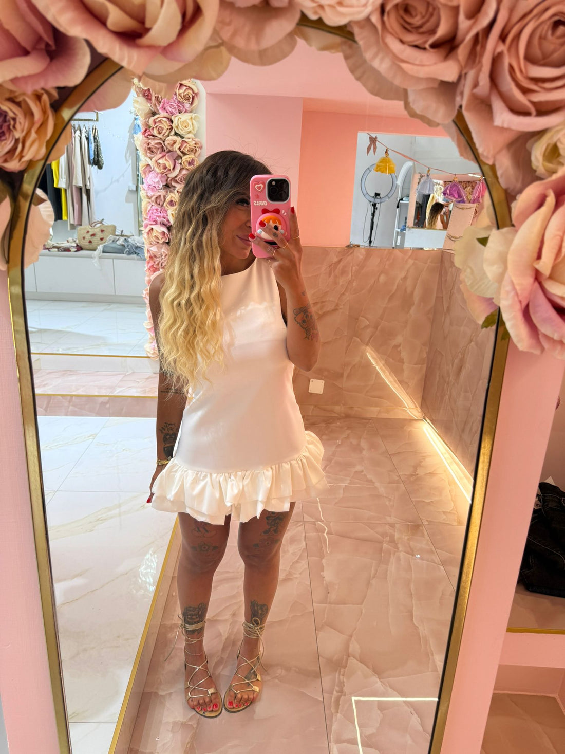 Salopette Fru Fru Bianca ♥