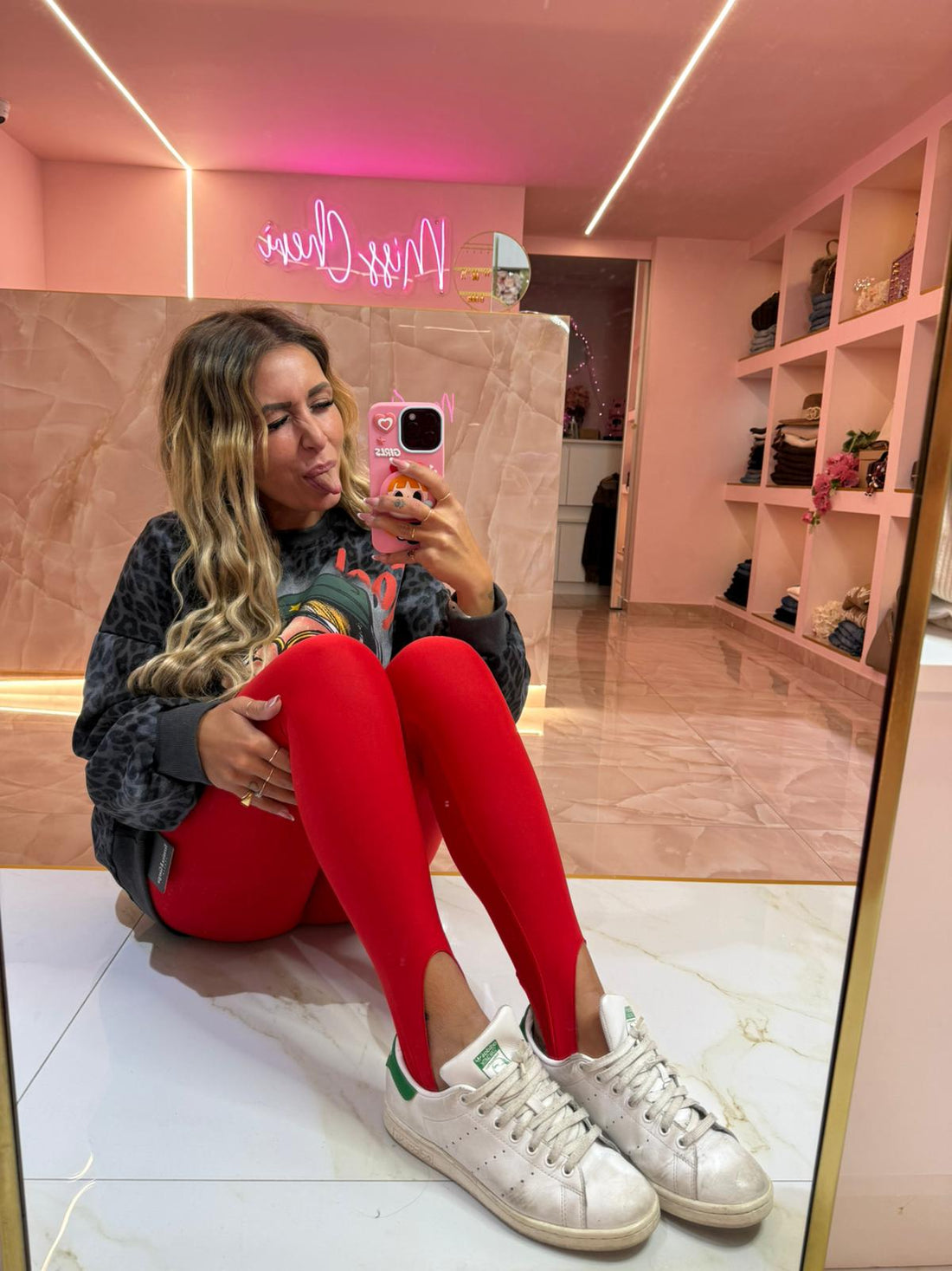 Legging Piedino Rosso ♥