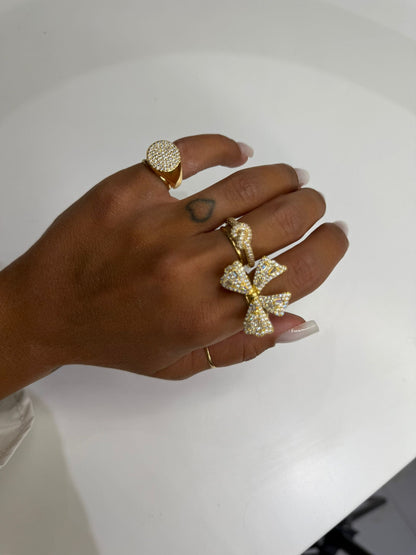 Anello Fiocco Adoro Base Oro ♥