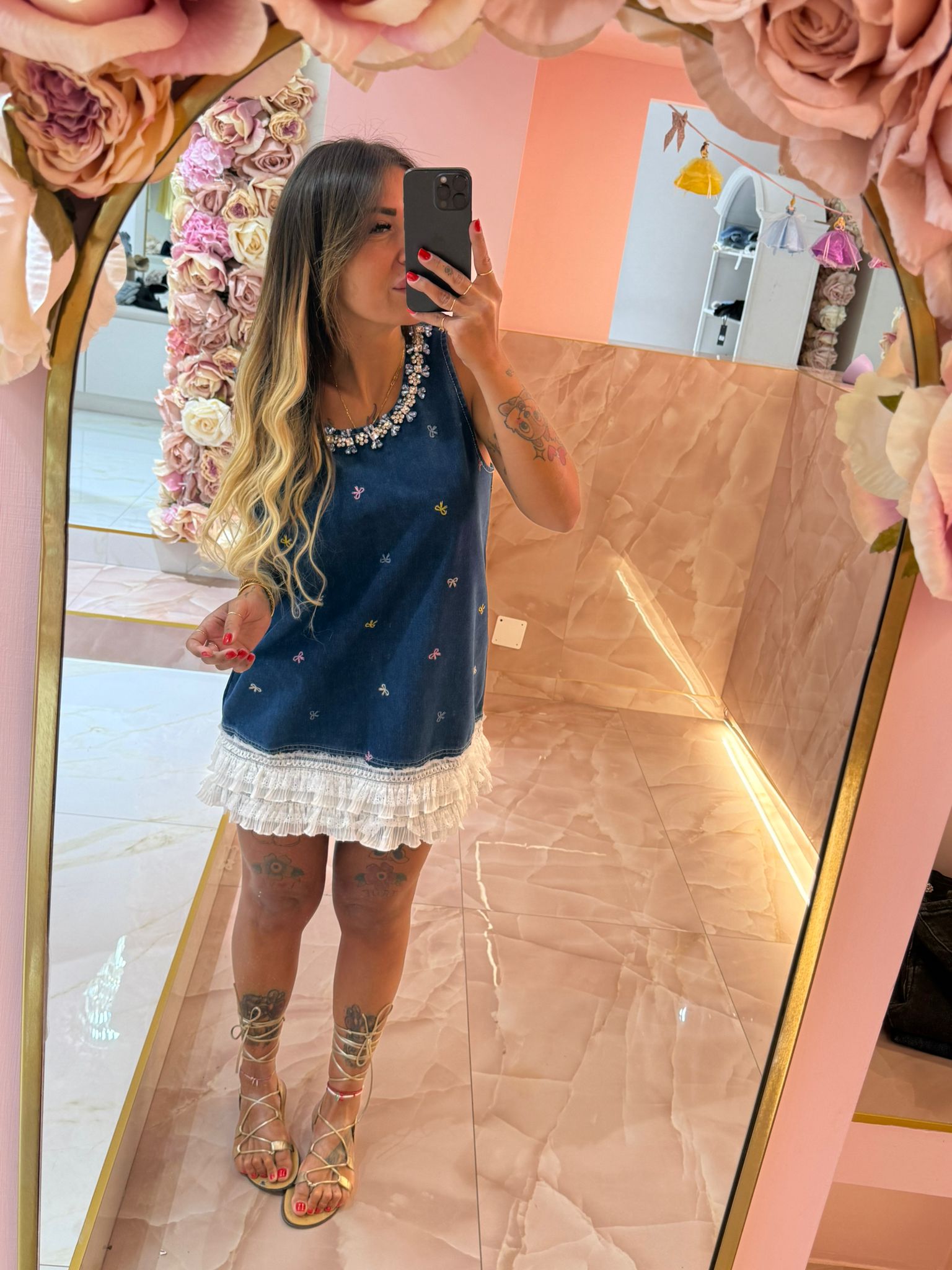 Dress Fiocchetti Jeans  ♥