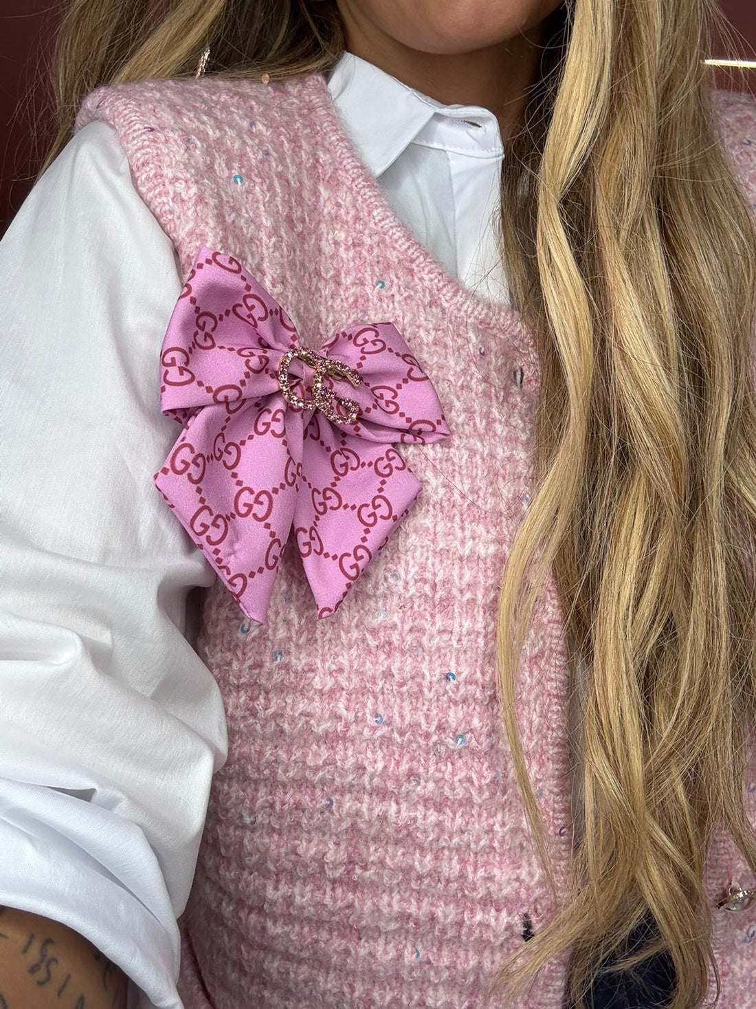 Spilla Chic Base Rosa  ♥