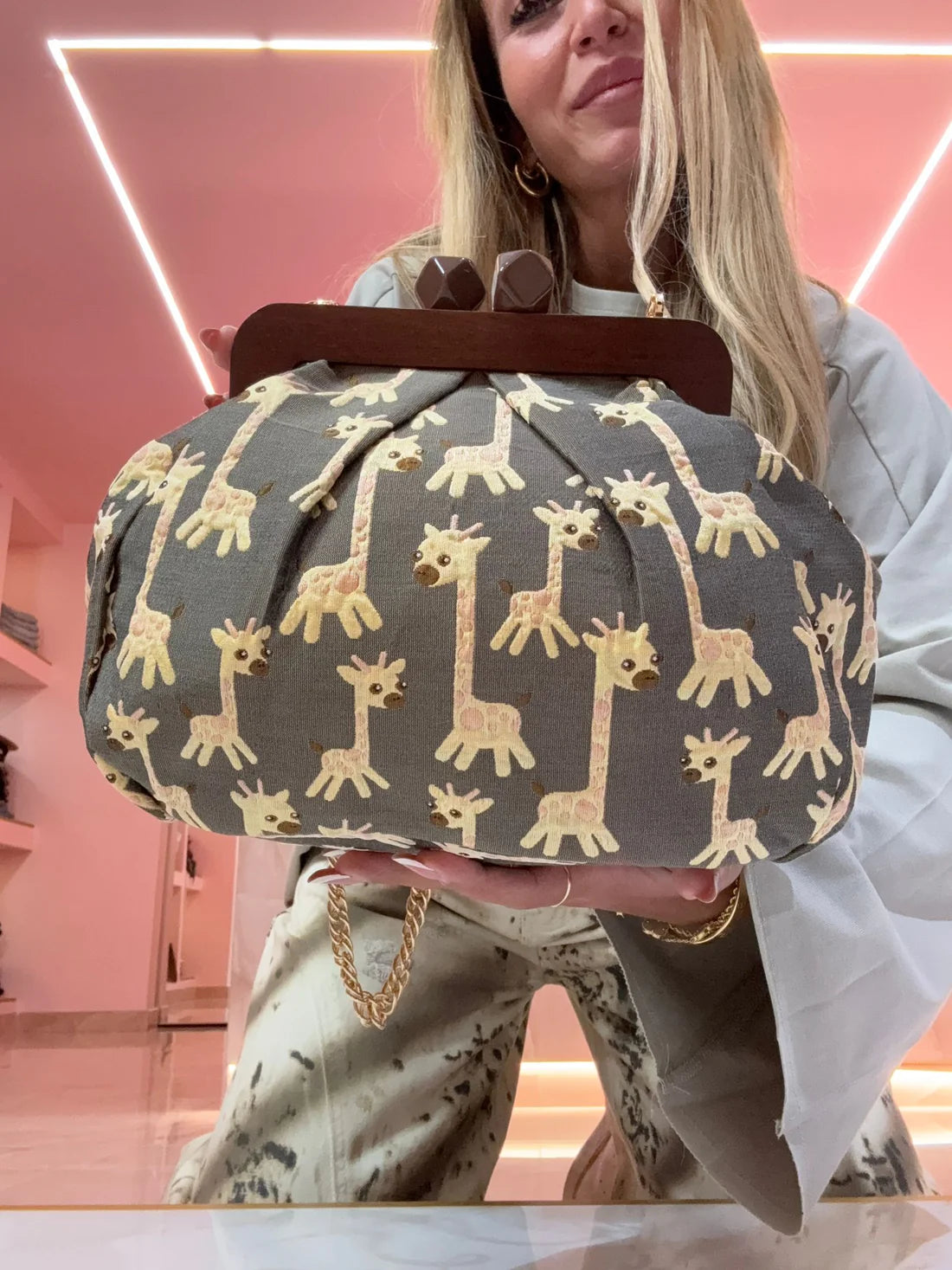 Borsa Pasticcio Giraffe ♥