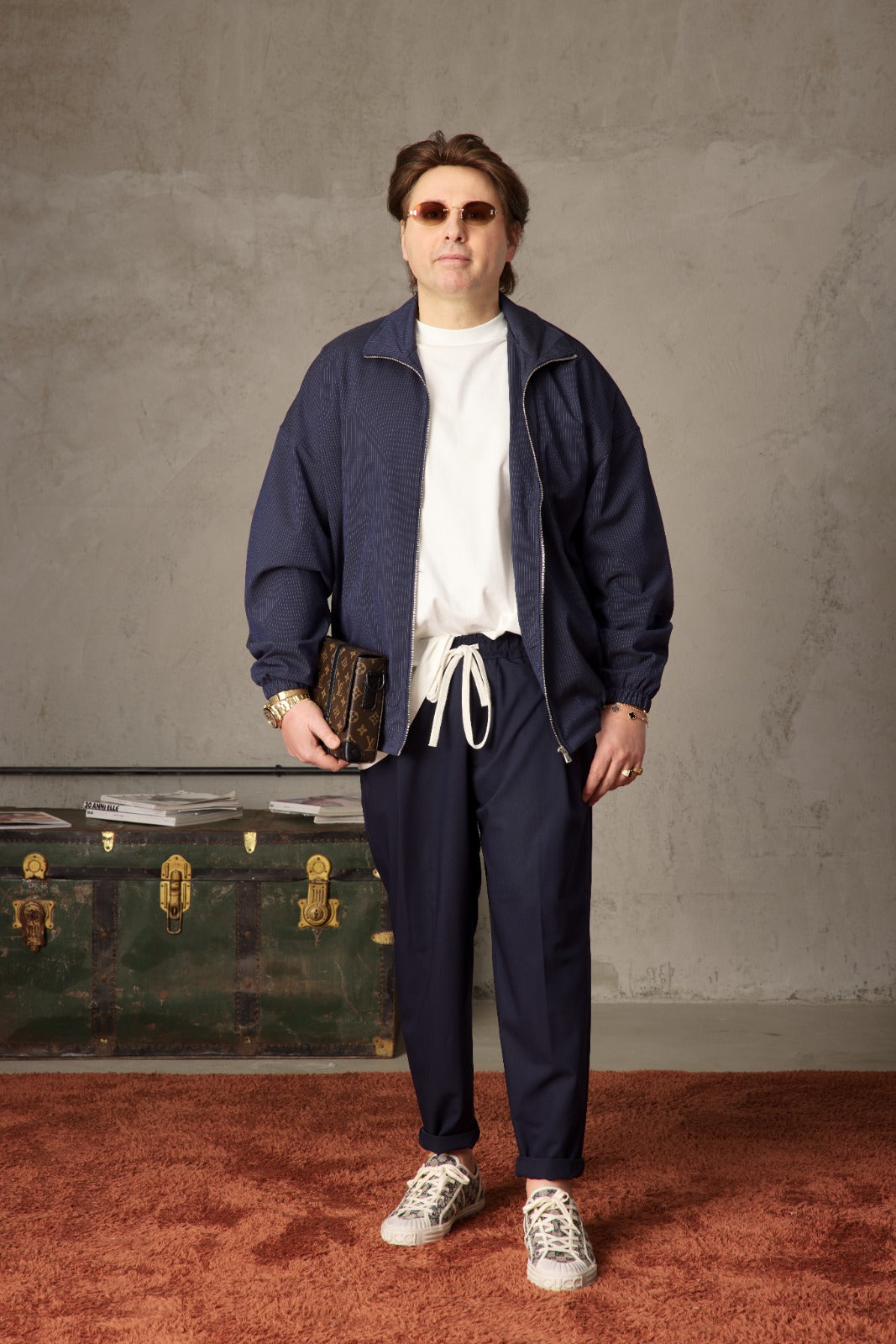 Pantaloni Blu Navy Man  ♥