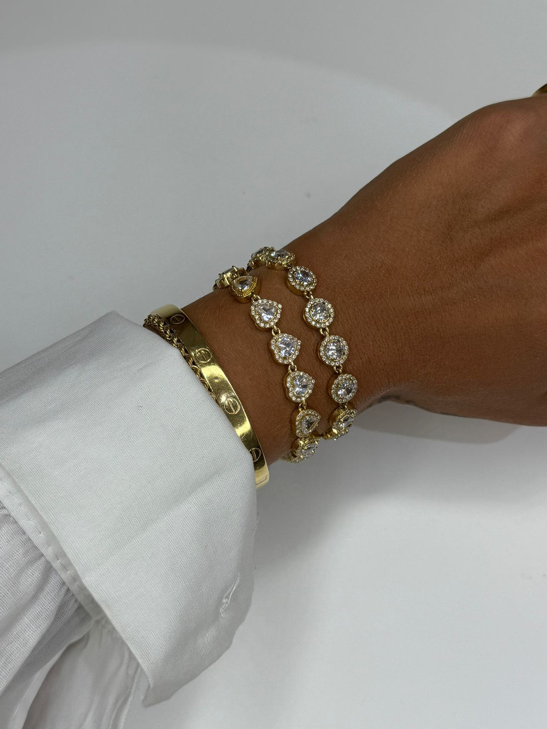 Bracciale Luxury Heart Oro ♥