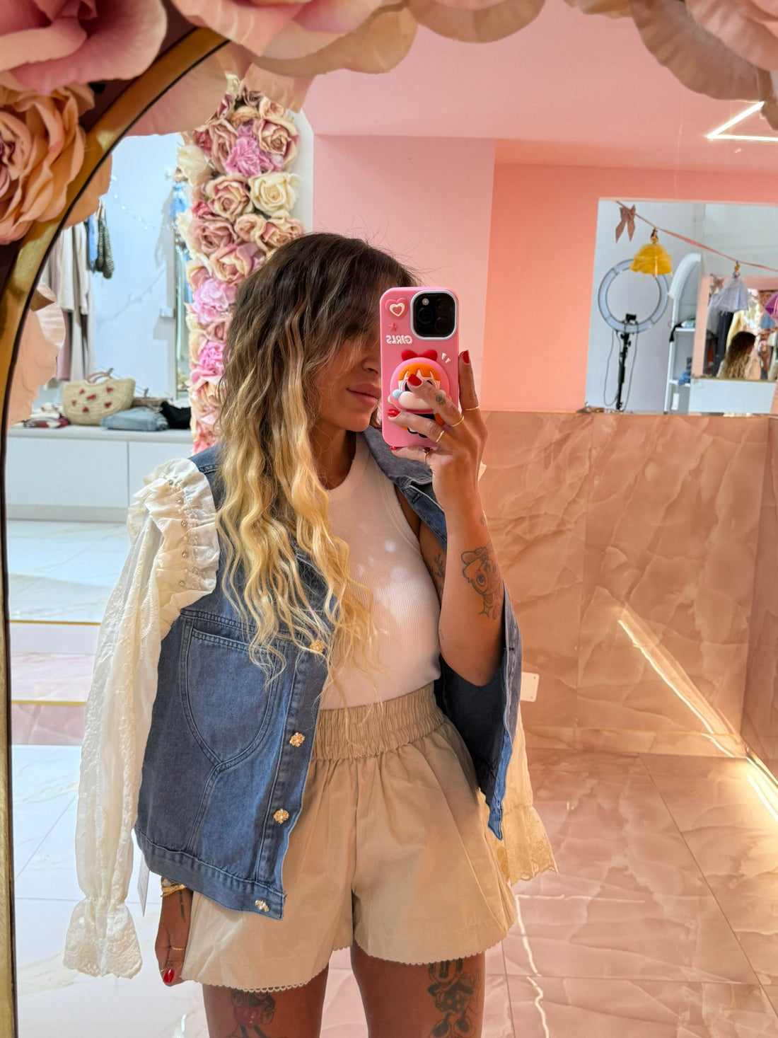 Giacca In Jeans Perle ♥