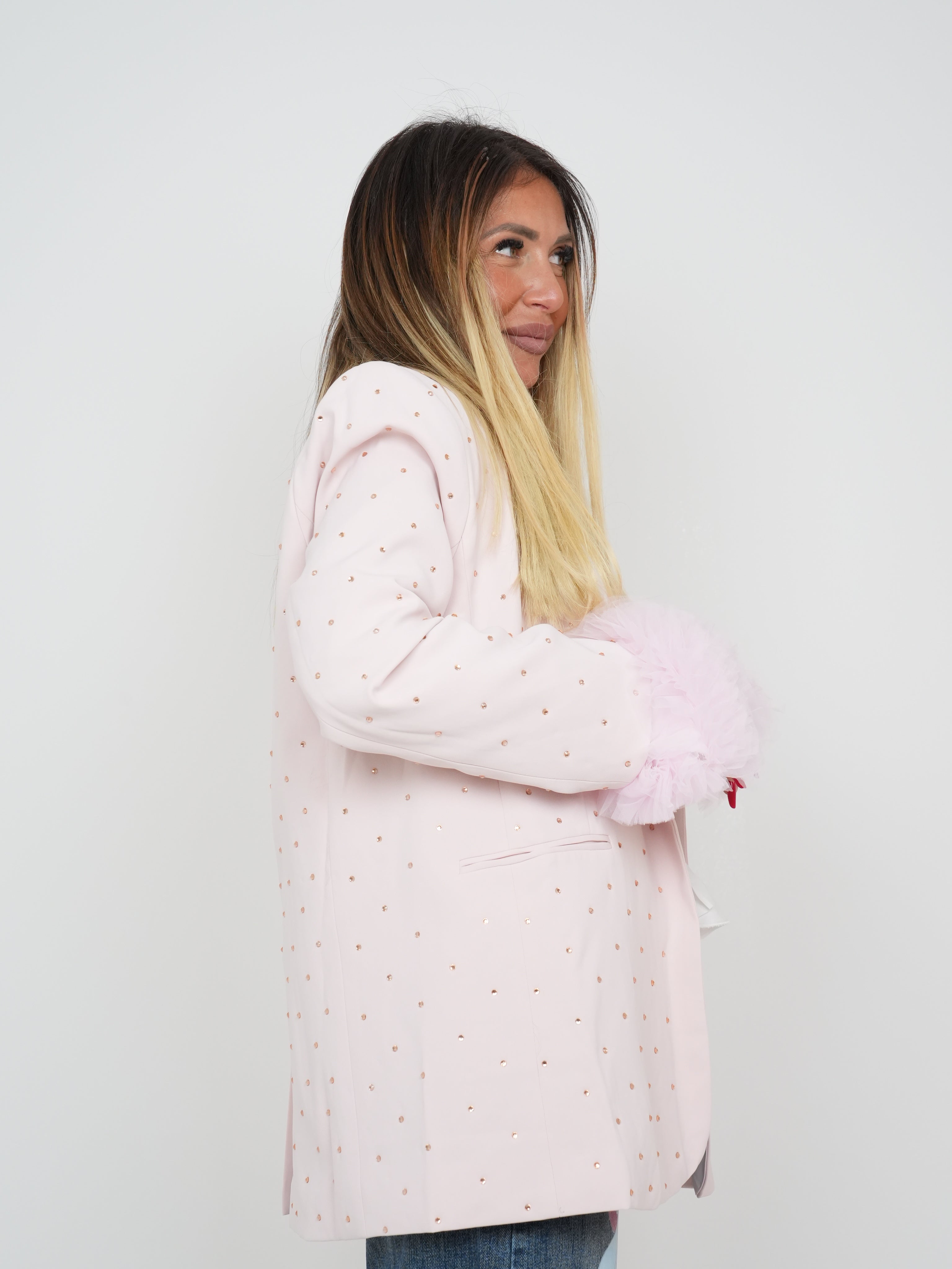 Giacca Glitter Glam Rosa ♥