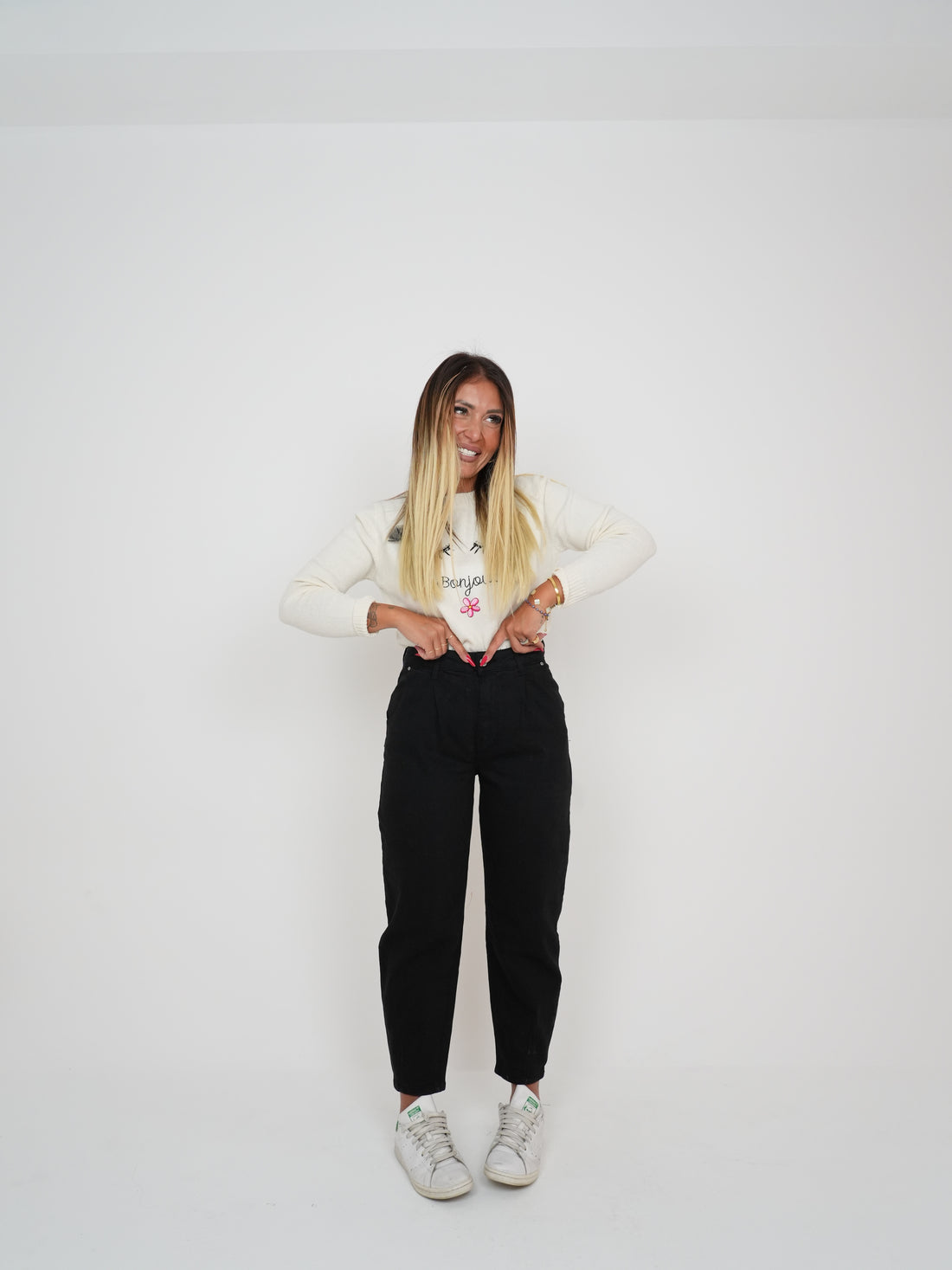 Jeans Sempliciotto Nero   ♥