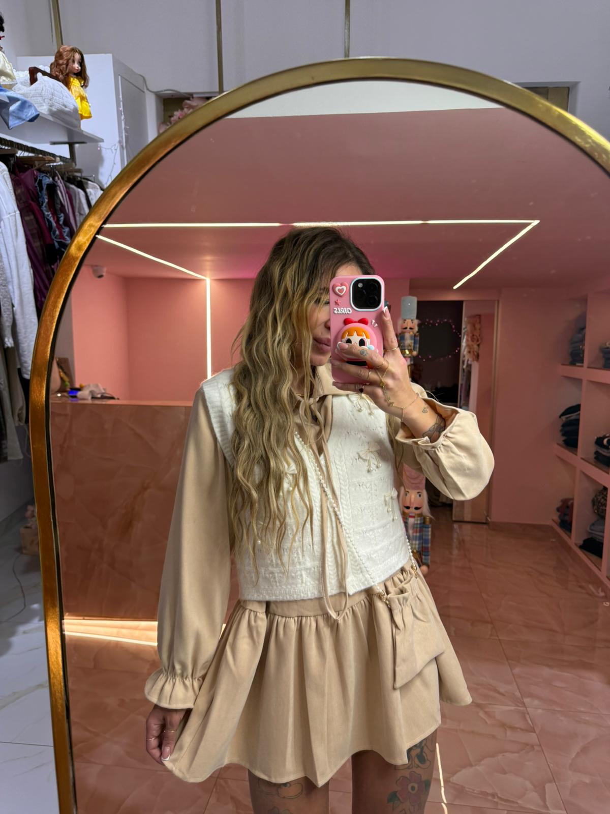 Il Vestitino Col Gilet Panna ♥