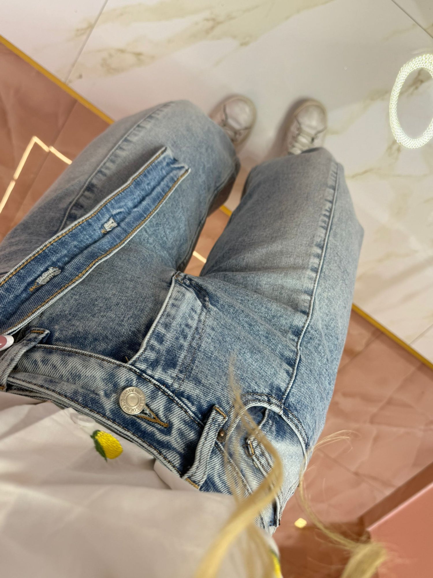 Jeans Doppio Bottone ♥