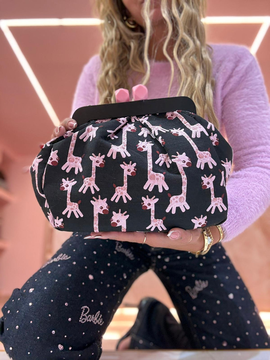 Borsa Giraffe Rosa  ♥