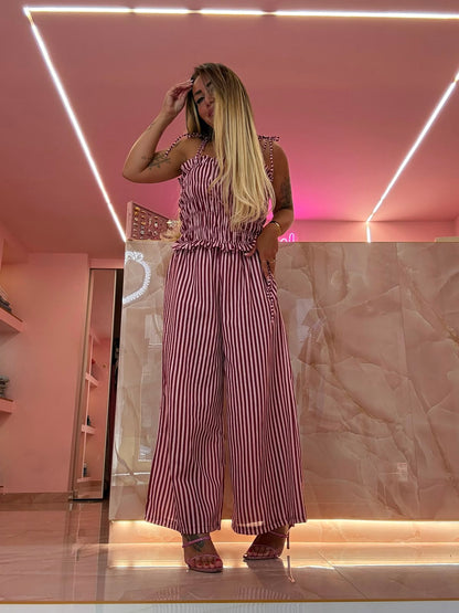 Coordinato Tutti In Riga Rosa ♥