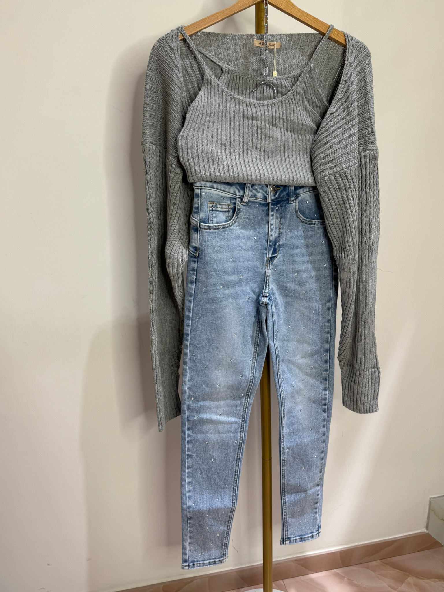 Jeans Skinny Microbrillantini  ♥