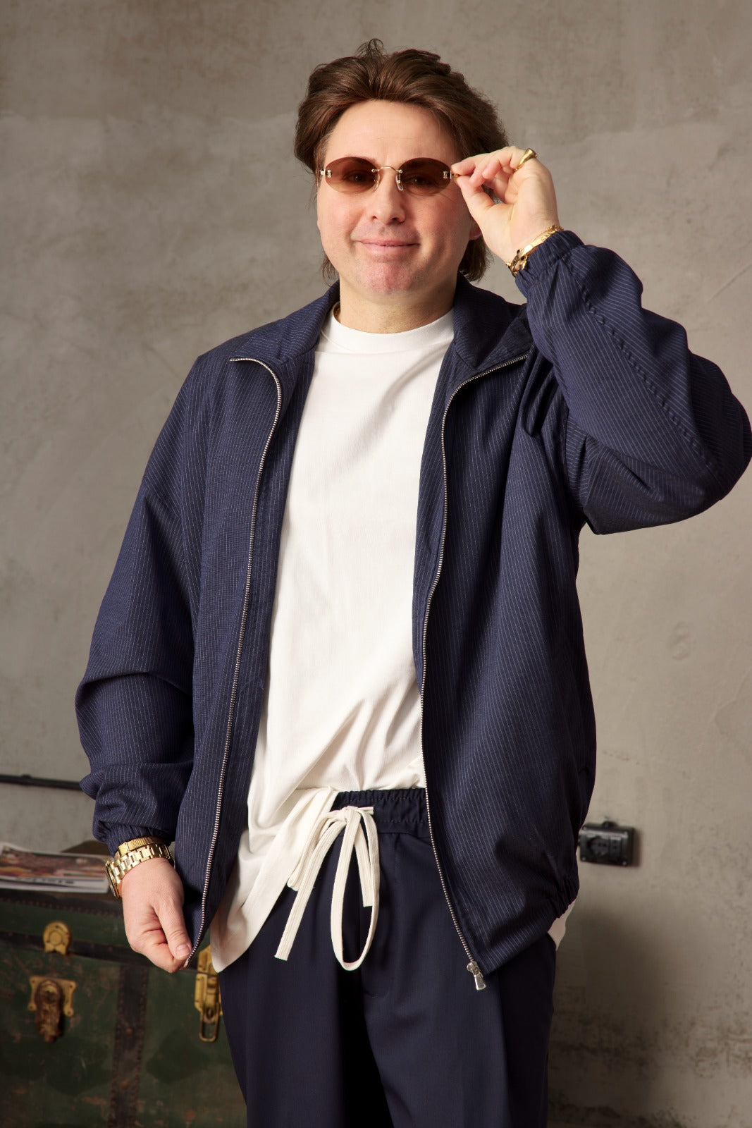 Bomberino Blu Gessato Man  ♥