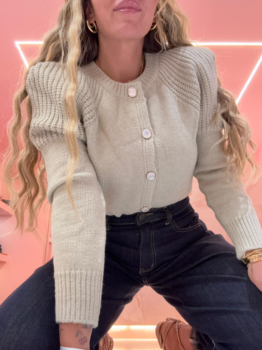 Maglioncino Amore a Prima Vista Beige ♥