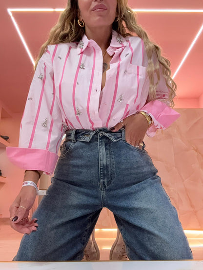 Camicia Rosa Gang  ♥