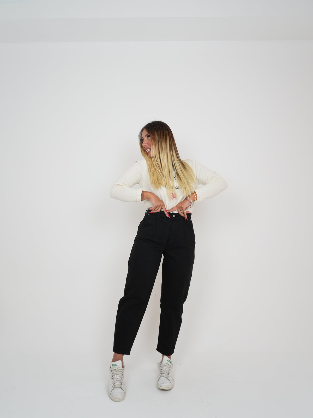 Jeans Sempliciotto Nero   ♥