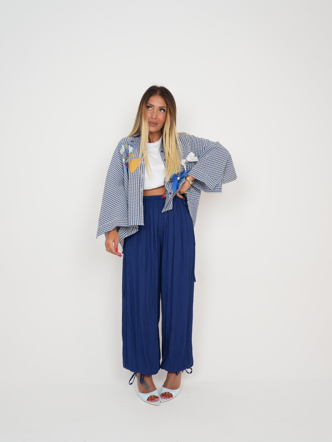 Il Pantalone Che Sbuffetta Blu ♥