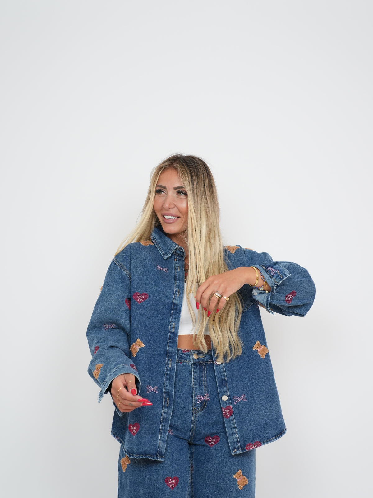 Coordinato Orsetti Del Cuore Denim ♥