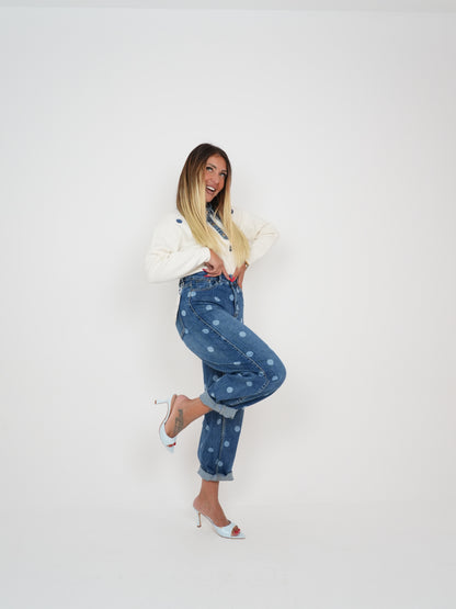 Il Jeans Con I Pallini  ♥