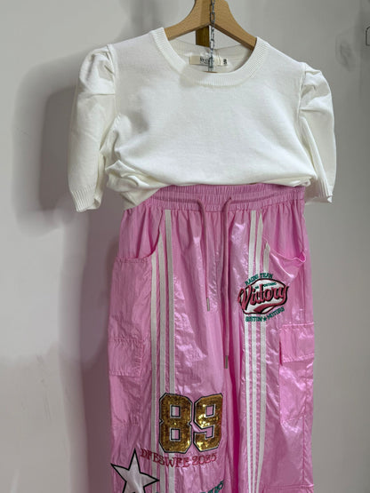 Pantalone Gym Checazz Rosa ♥