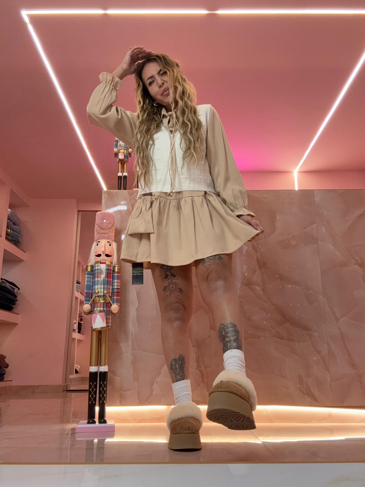 Il Vestitino Col Gilet Panna ♥