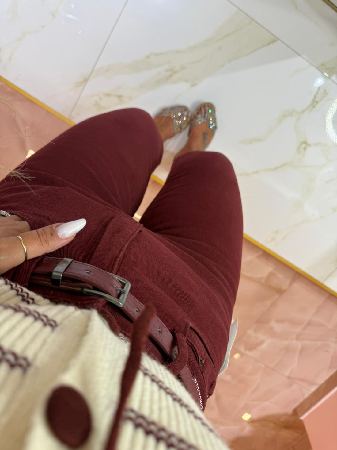 Jeans Diritto Bordo&