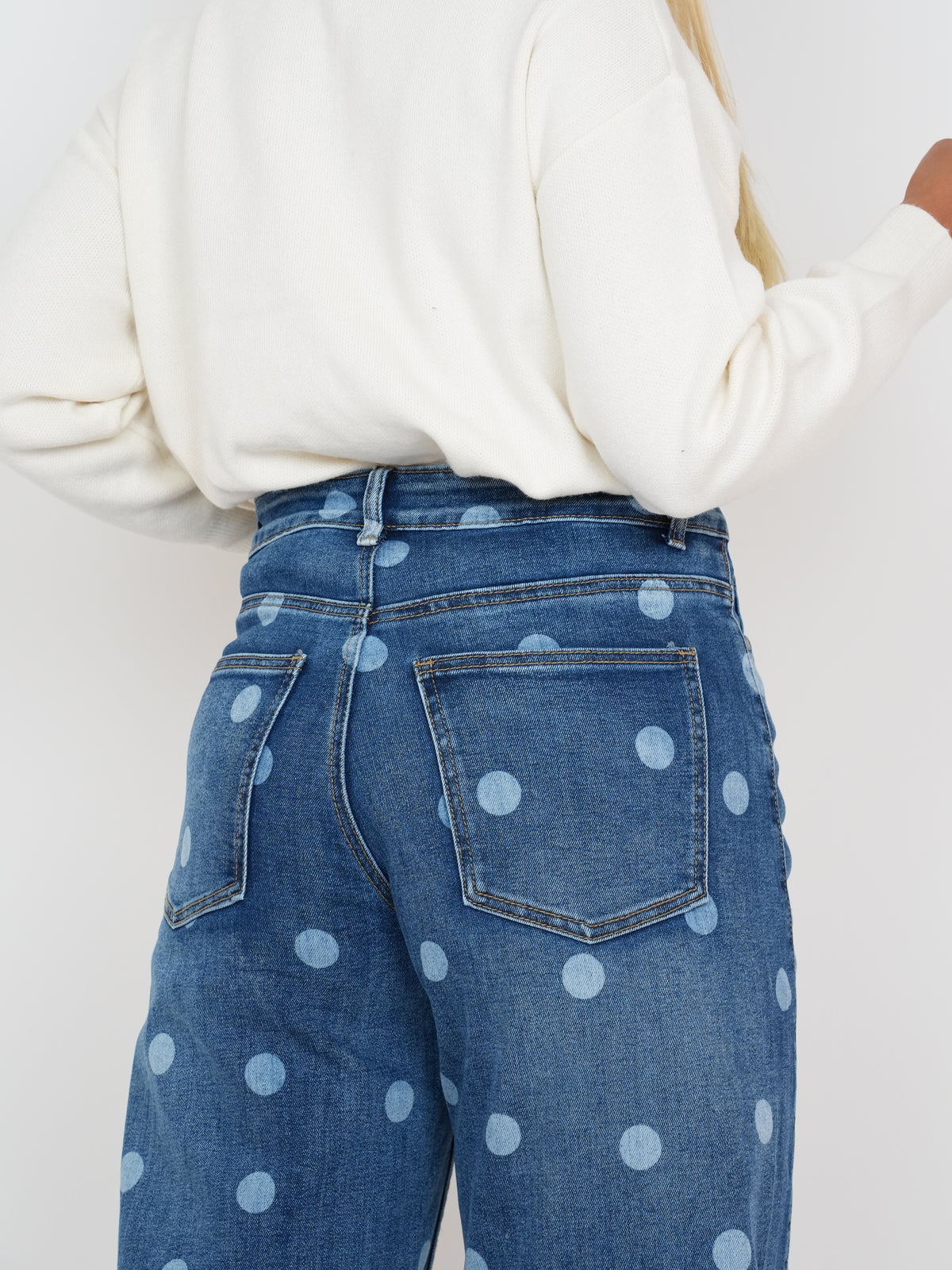 Il Jeans Con I Pallini  ♥