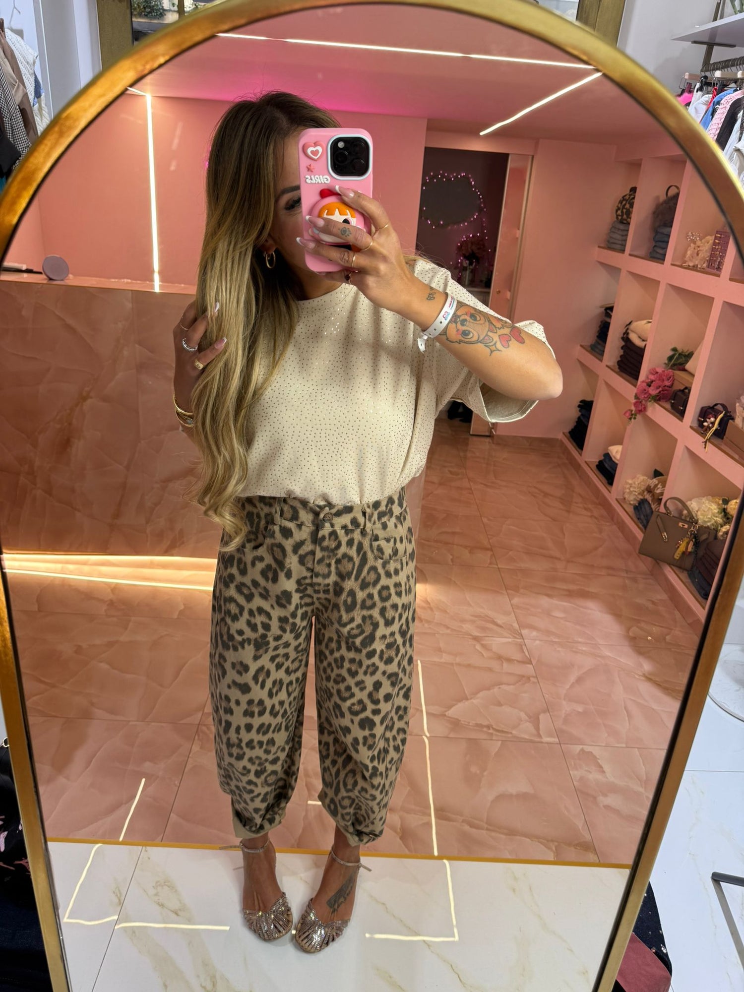 Jeans Animalier Ciaone Chiaro ♥