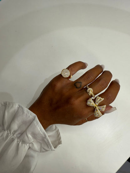 Anello Fiocco Adoro Base Oro ♥