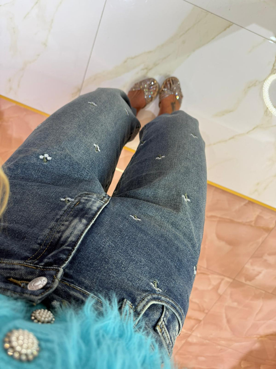 Jeans Balloon Fiorellini ♥