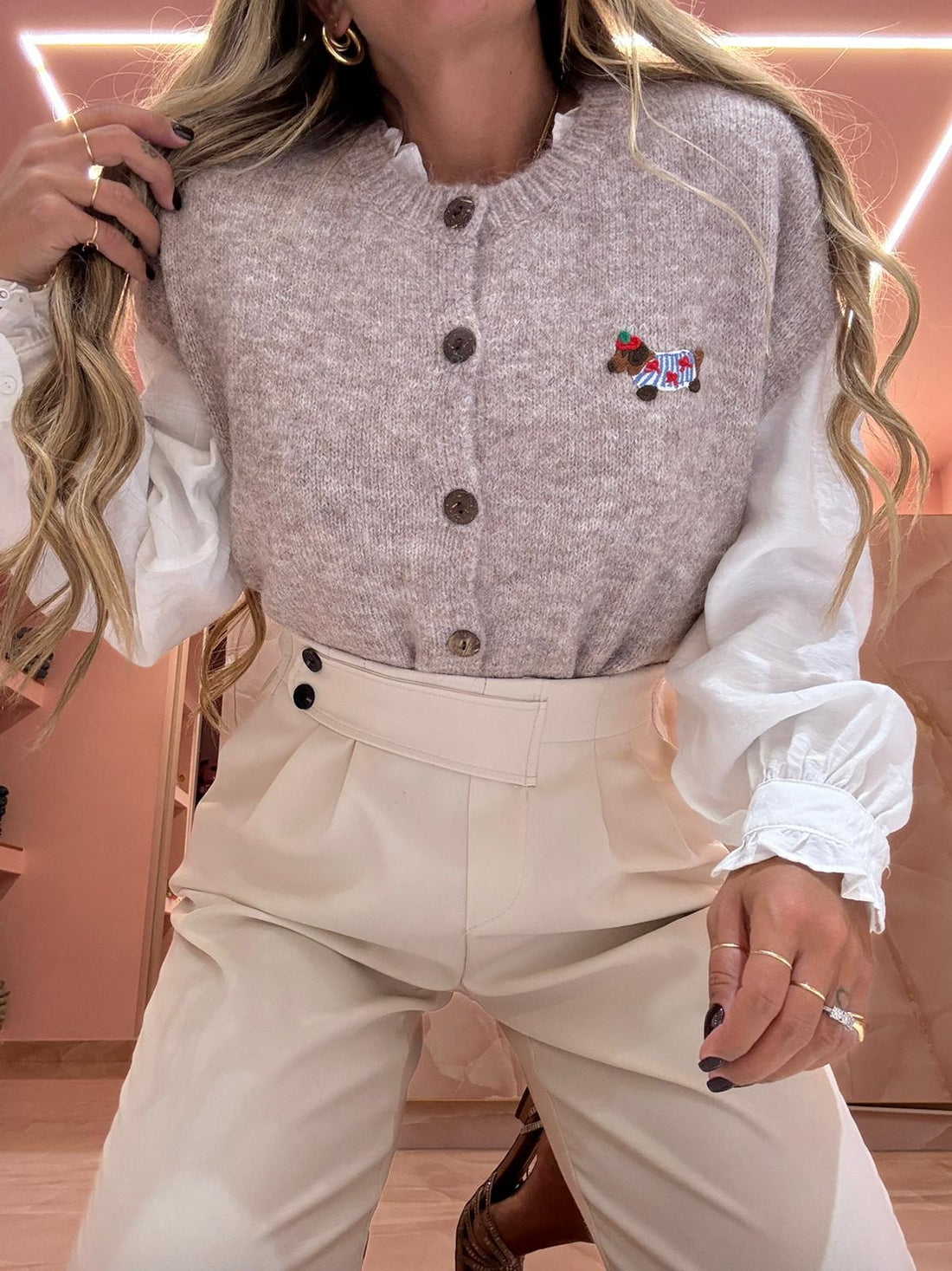 Gilet Bassotto Beige ♡