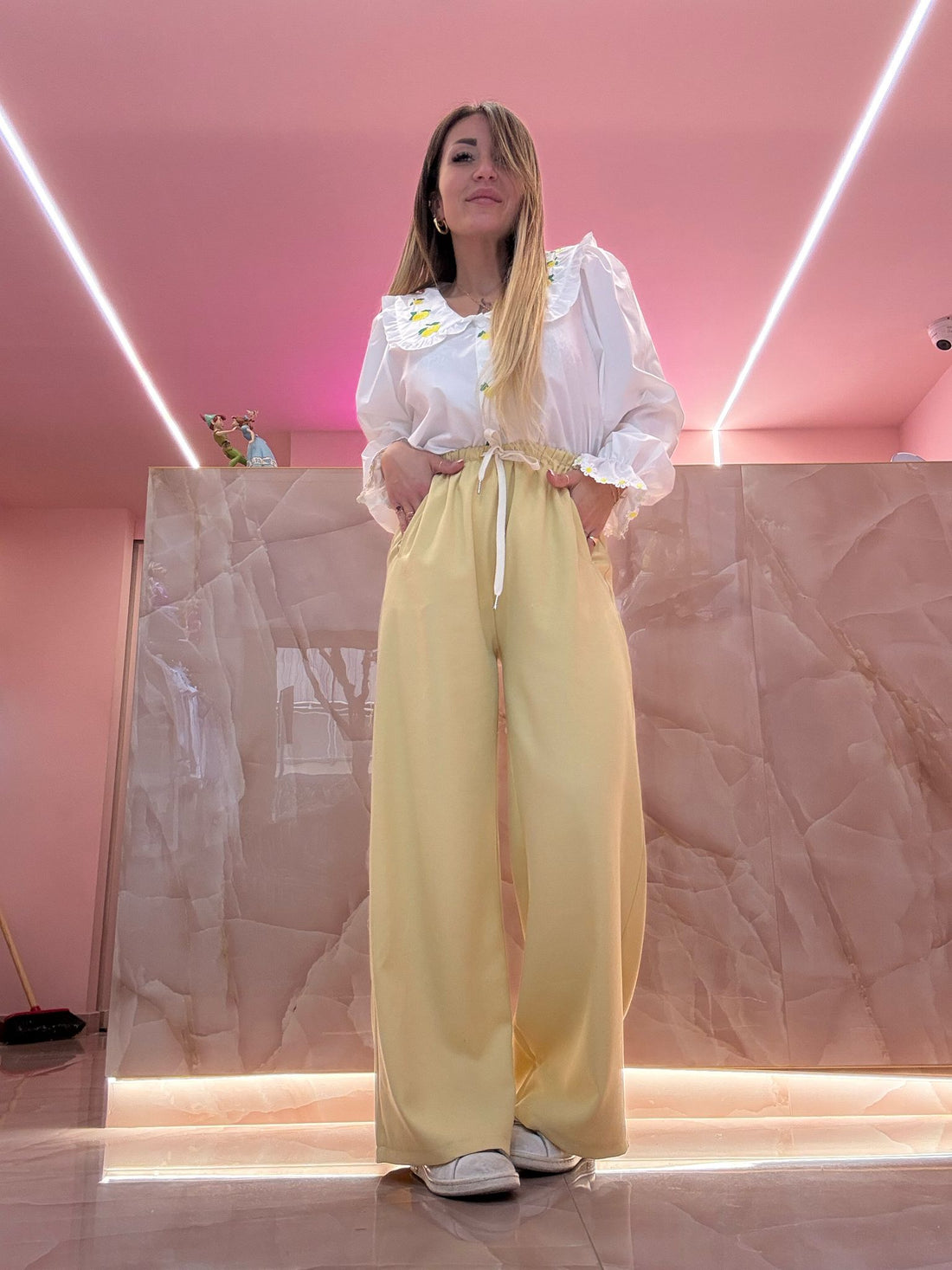 Pantalone Birillo Giallo ♥