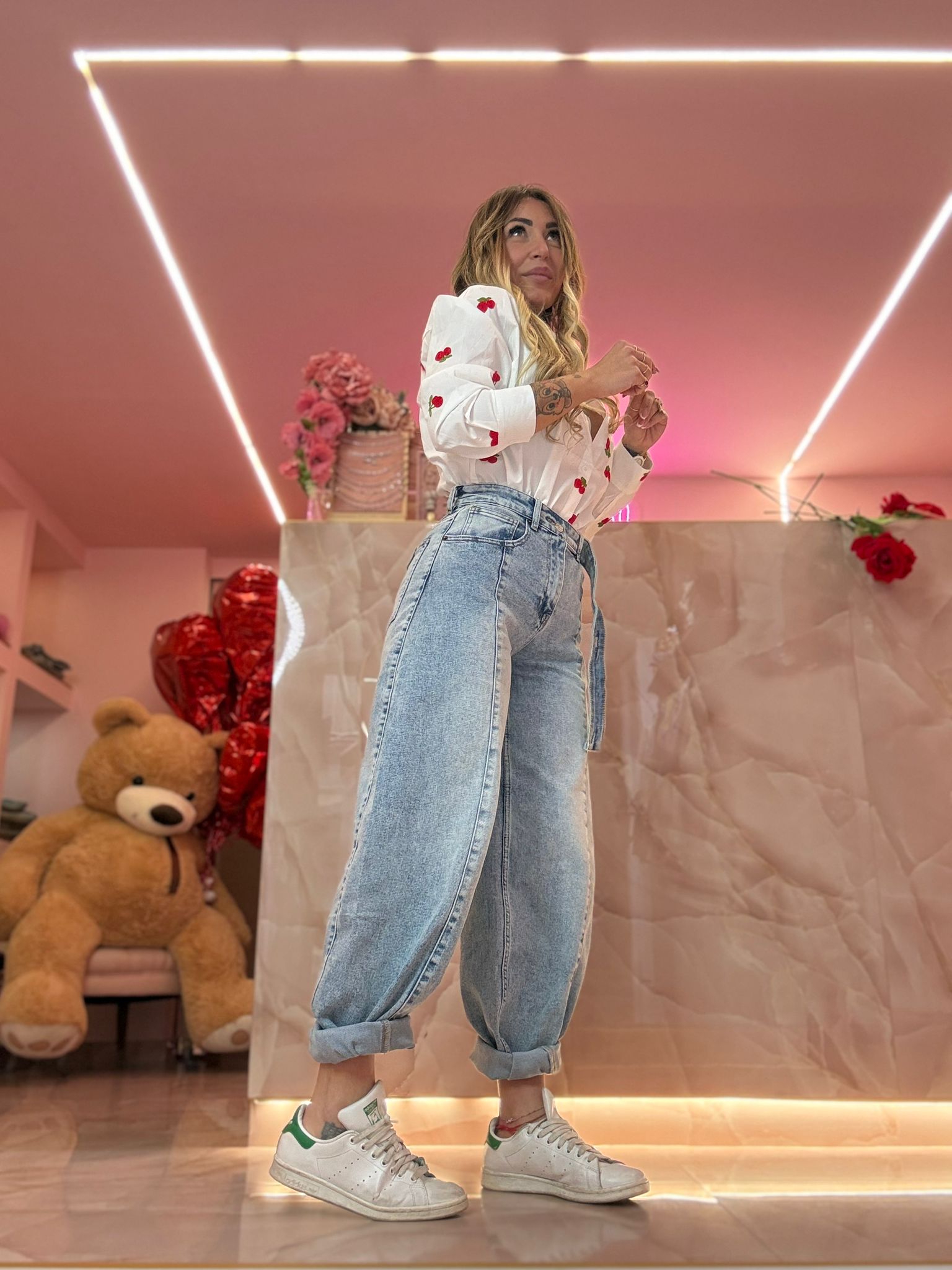 Jeans Doppio Bottone ♥
