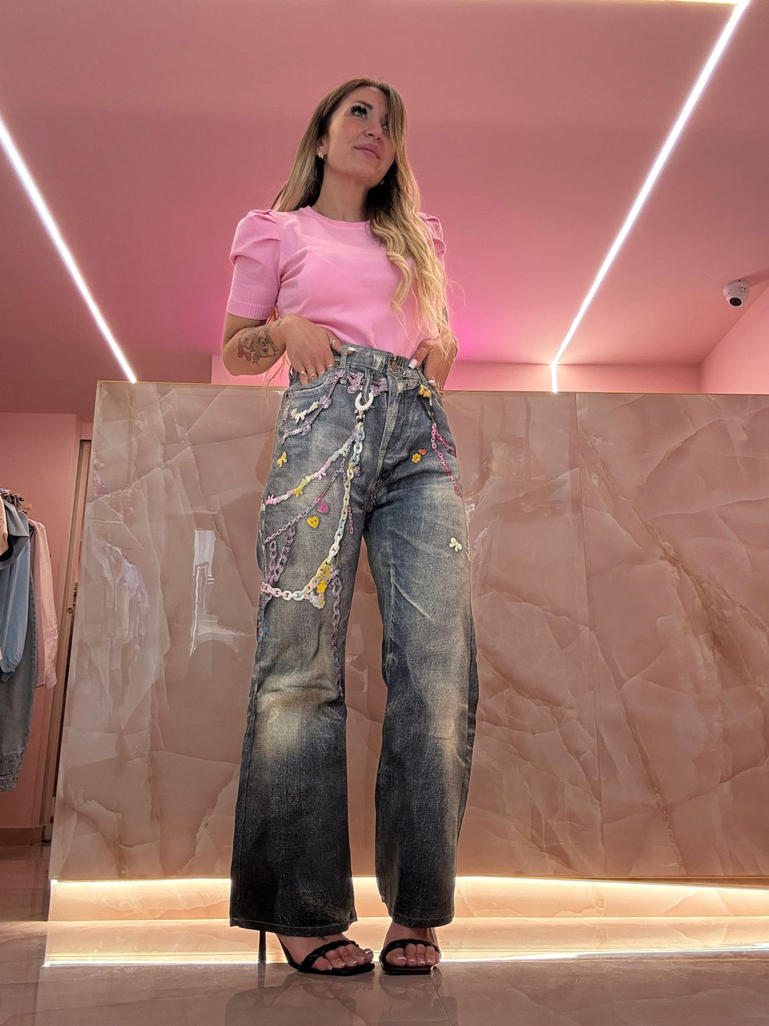 Jeans Con Stampe ♥