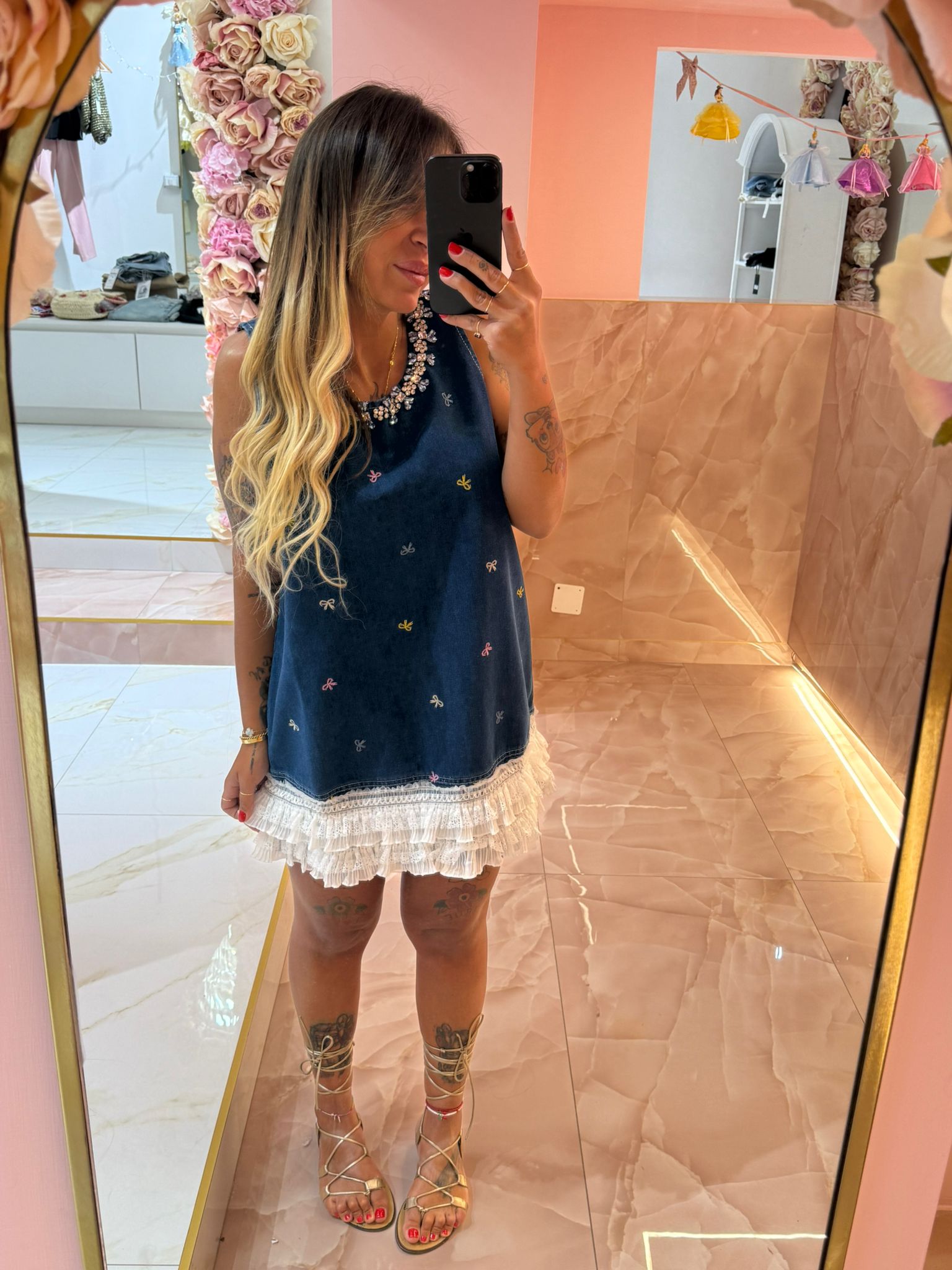 Dress Fiocchetti Jeans  ♥