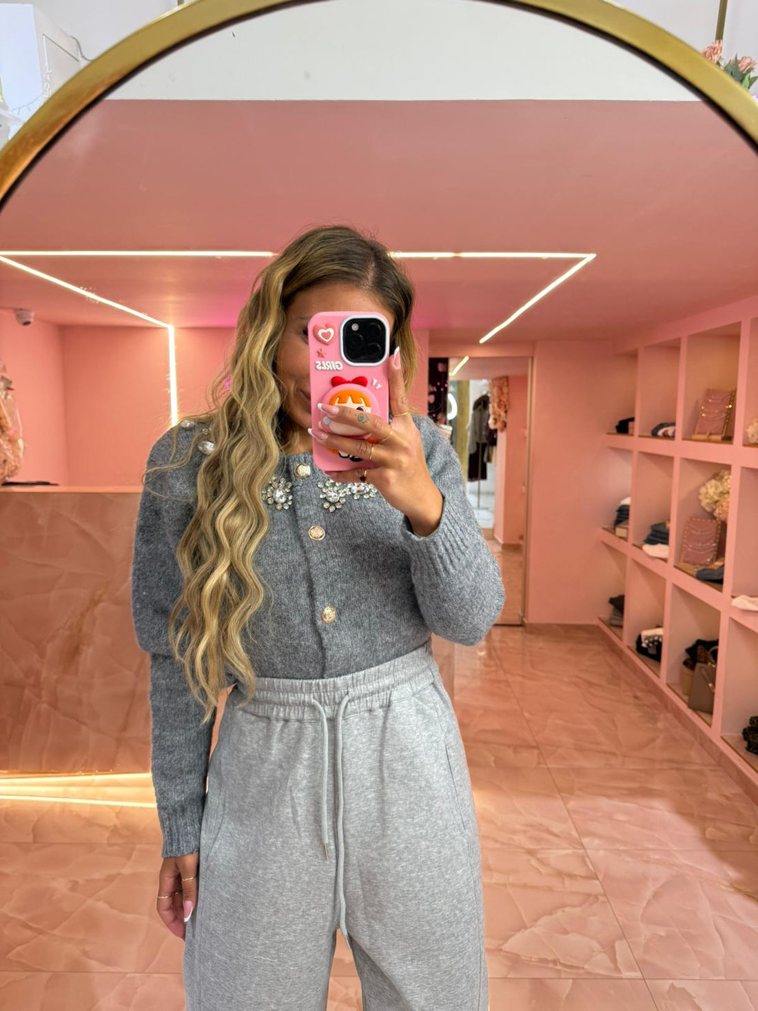 Maglioncino A Vita Mi Grigio ♡