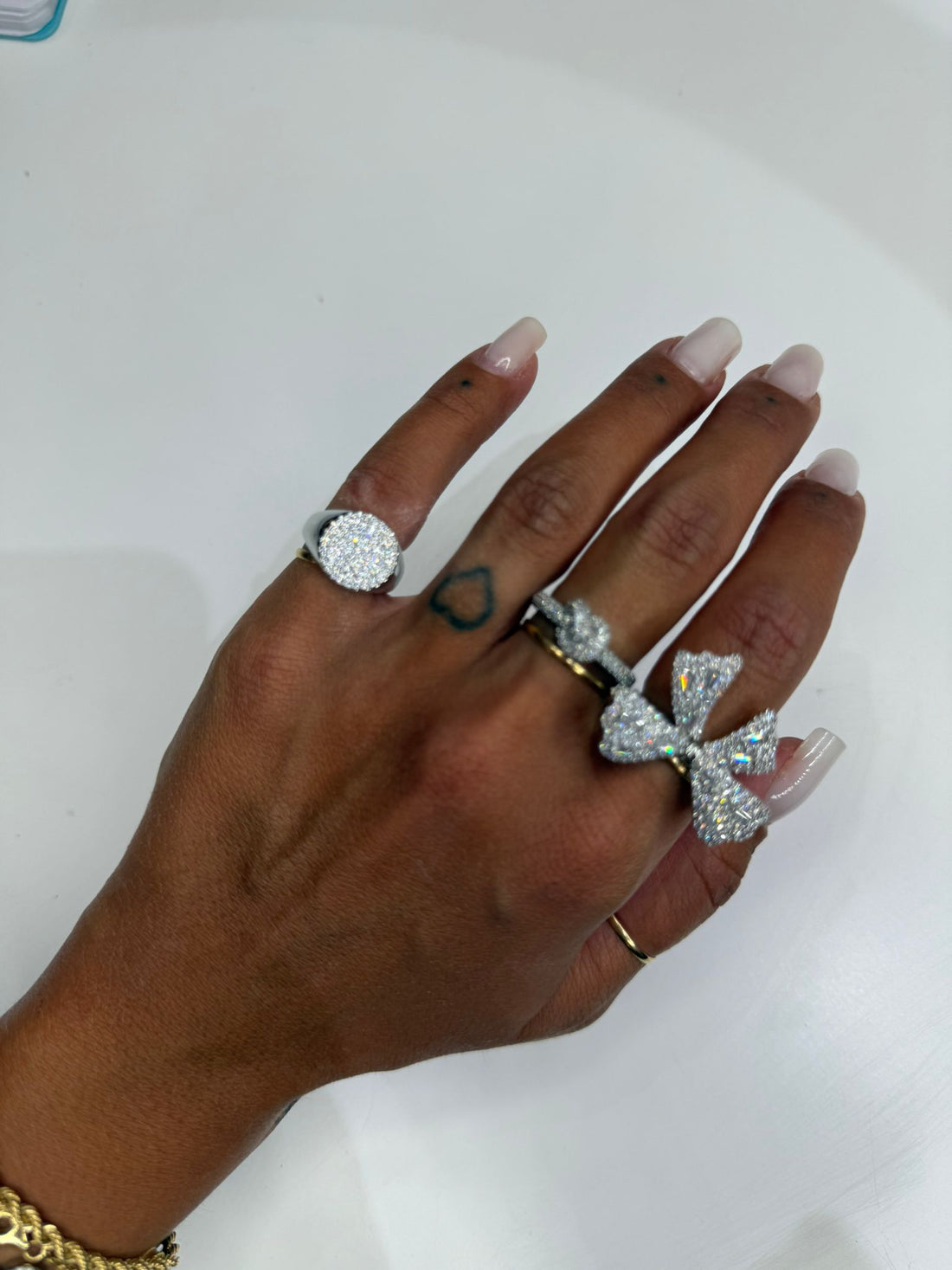 Anello Fiocco Adoro Base Silver ♥