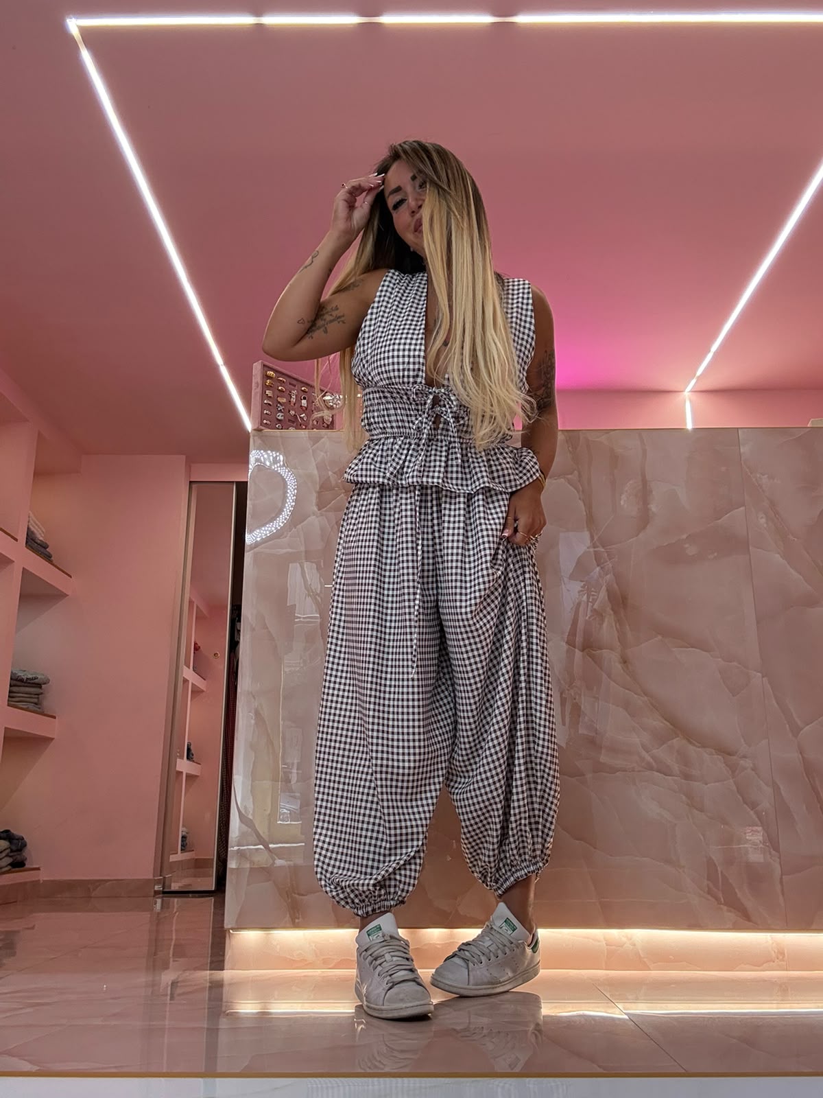 Coordinato Delia Con La Camicia Beige  ♥