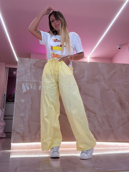 Pantalone Bassotto In Giallo ♥